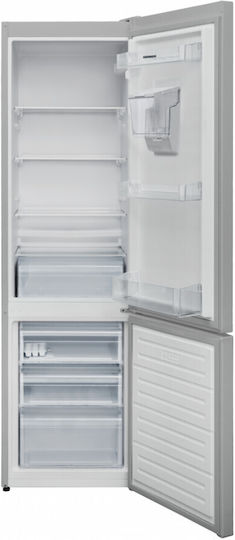 Heinner Kühl-Gefrierkombination 288Es H180xB55xT55.8cm. Gray HC-V288SWDE++