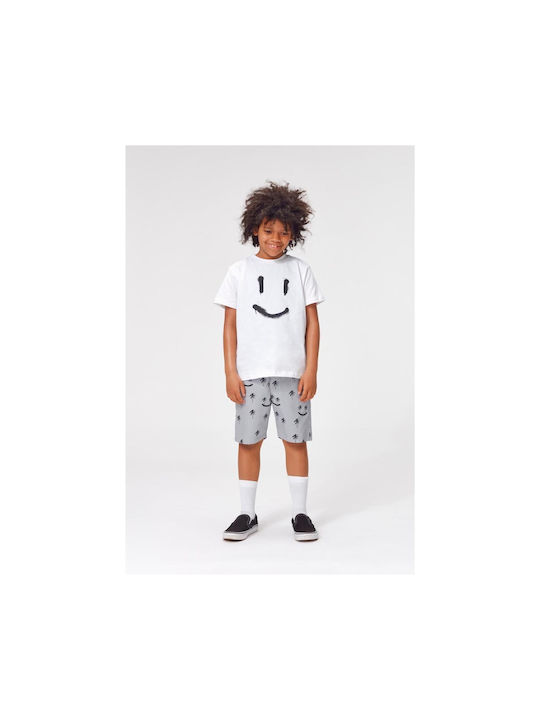 Molo Kids Shorts/Bermuda Fabric Gray