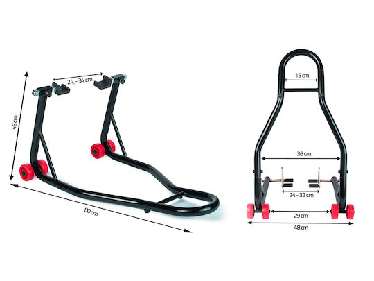 Humberg Motorcycle Front Wheel Stand with 150kg Maximum Weight