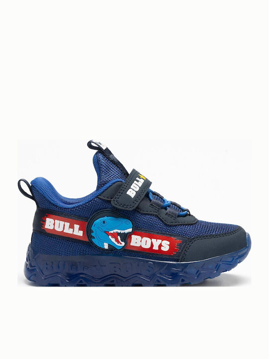 Kids Sneakers Anatomic with Scratch & Lights Blue