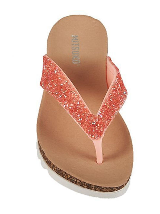 Frauen Flip Flops Coral