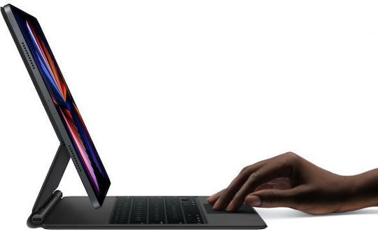Apple Magic Keyboard Flip Cover Ελληνικά Μαύρο (iPad Pro 2022 12.9') MJQK3GR/A