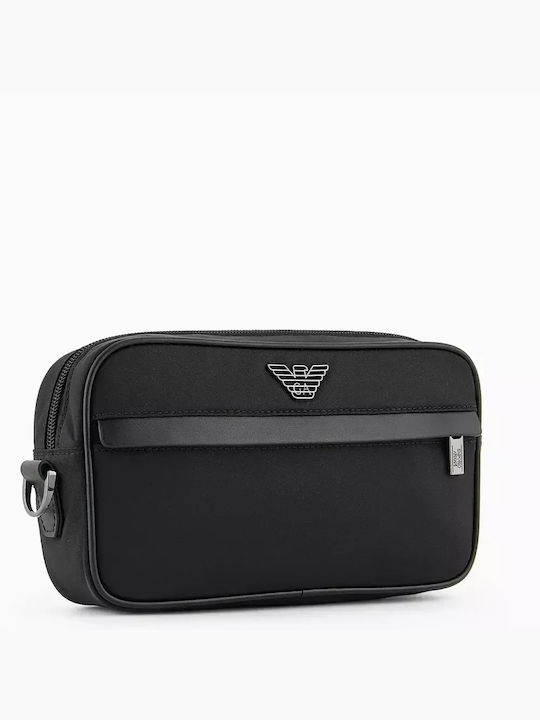 Emporio Armani Herren Necessaire in Schwarz Farbe