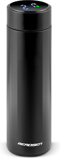Berdsen Bottle Thermos Stainless Steel 420ml Black