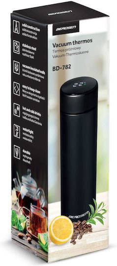 Berdsen Bottle Thermos Stainless Steel 420ml Black