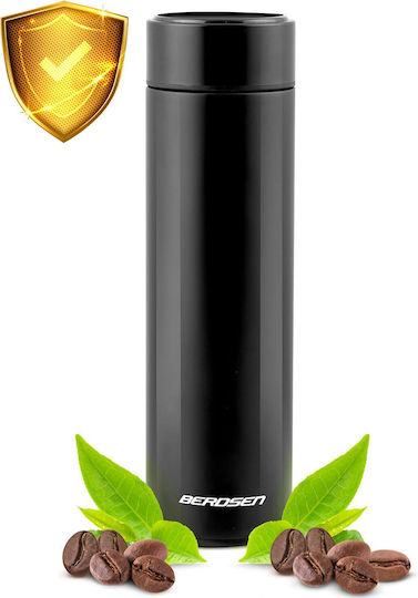 Berdsen Bottle Thermos Stainless Steel 420ml Black