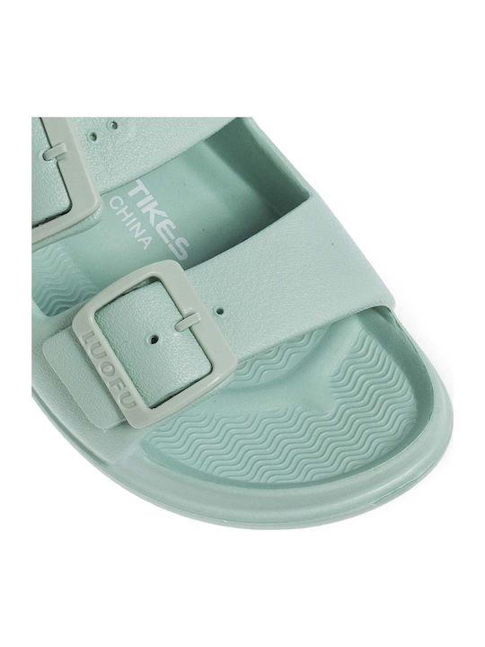 Flip Flops in Sandal Style in Green Colour