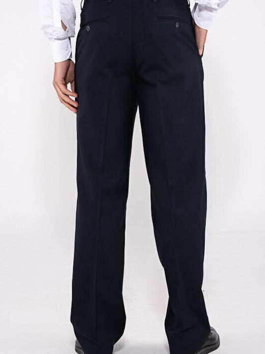 Uomo Corovesis Civilian Панталони Extra Plus Size 2002nc Blue Blue