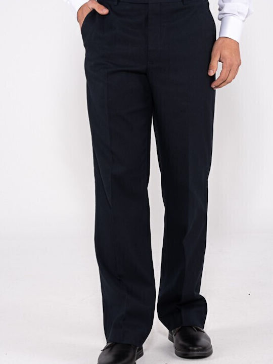 Uomo Corovesis Civilian Панталони Extra Plus Size 2002nc Blue Blue