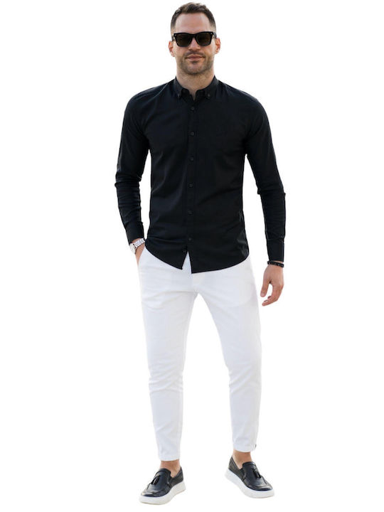 Shirt Harmony Ben Tailor-black-black