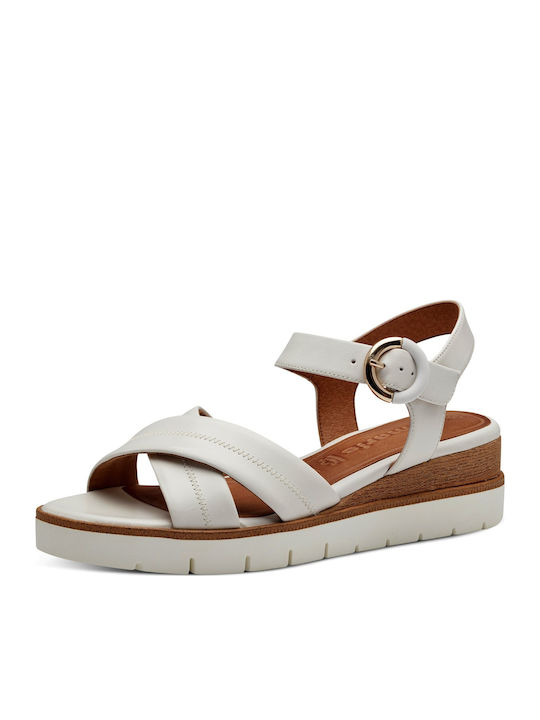 Anatomic Women's Leather Platform Shoes White