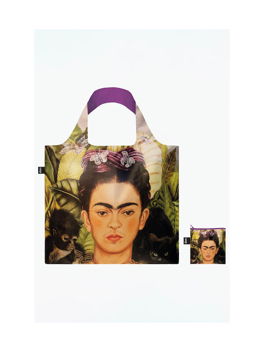 Self Portrait With Hummingbird Recyclable Shopping Bag In Loqi Case