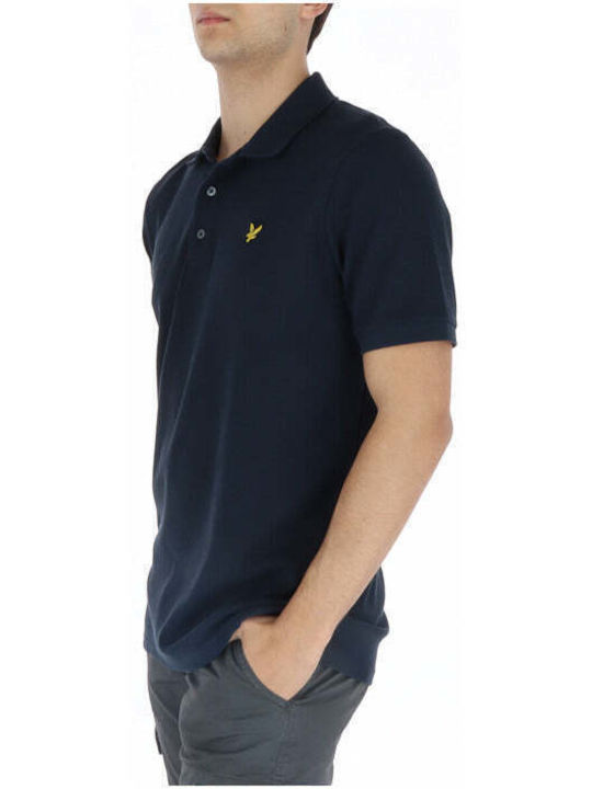 Lyle and Scott Ανδρική Μπλούζα Κοντομάνικη Polo Λευκή