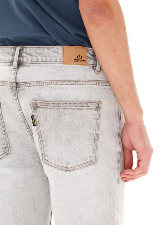 Men's Shorts Jeans Gray