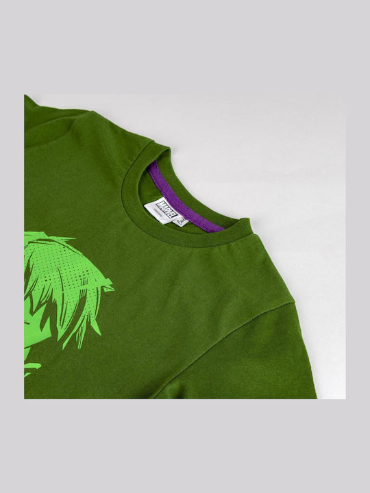 Παιδικό T-shirt Πράσινο Avengers
