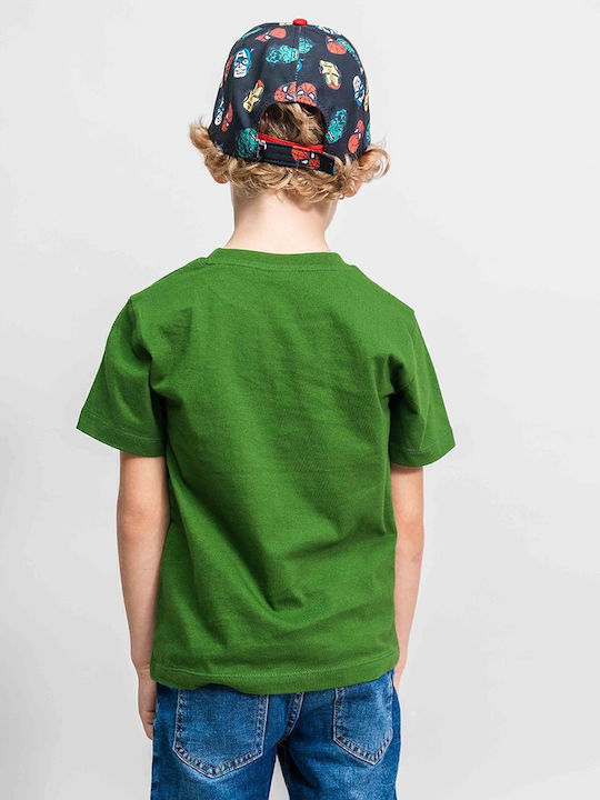 Παιδικό T-shirt Πράσινο Avengers