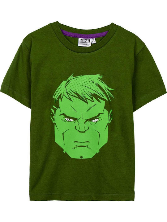 Παιδικό T-shirt Πράσινο Avengers