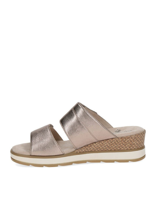 Caprice Leather Platform 9-27250-42-341 Bronze