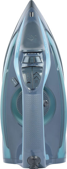 IQ Steam Iron 2600W with Ceramic Plate and Continuous Steam Supply 30g/min