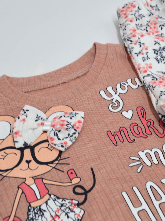 Extan Bebe Kids Pyjamas Beige