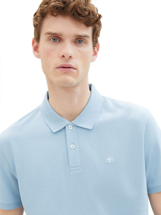 Basic Polo Αθλητικό T-shirt Middle Blue
