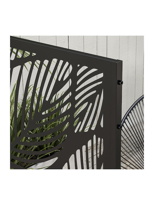 Outsunny Raumteiler Metall 122x198cm