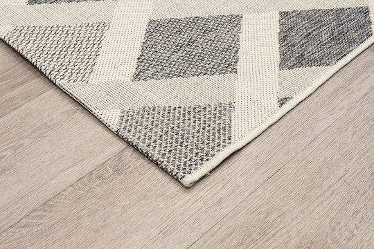 Newplan Ethnik 3729d Καλοκαιρινό Ψάθινο 70x140cm Grey-ecru