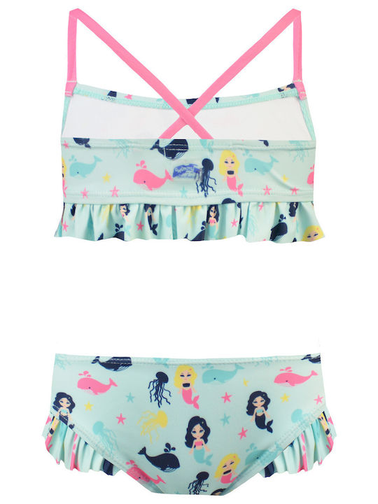 Energiers Mermaid Print Bikini Παιδικό Μαγιό Μπικίνι Εμπριμέ Energiers Mermaid Print Bikini Παιδικό Μαγιό Μπικίνι Εμπριμέ