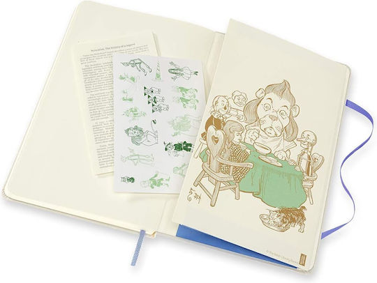 Moleskine Ο Μάγος του Οζ Ruled Large Notebook Limited Edition Σημειωματάριο Ριγέ