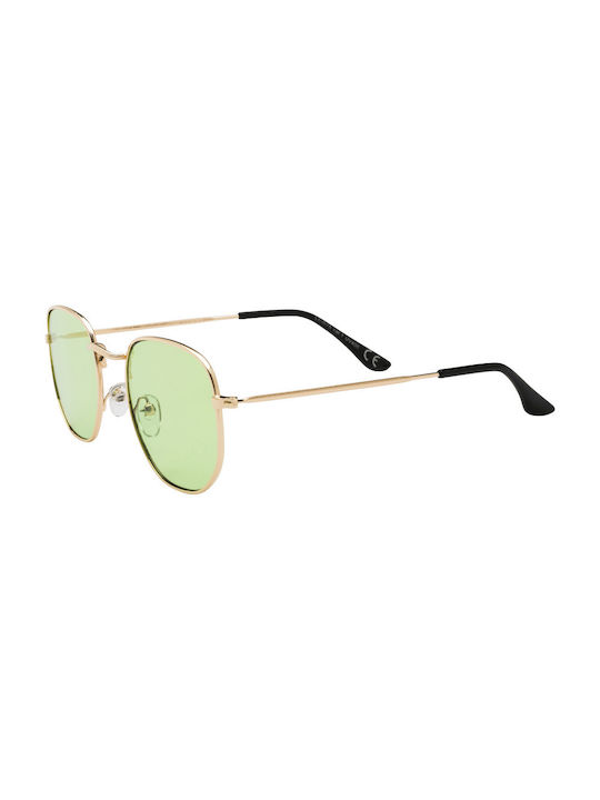 Foggia Sunglasses with Gold Metal Frame 01-3065-3