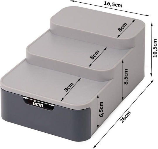 Suport De Masă Din Plastic 26x16.5x10.5cm Gri