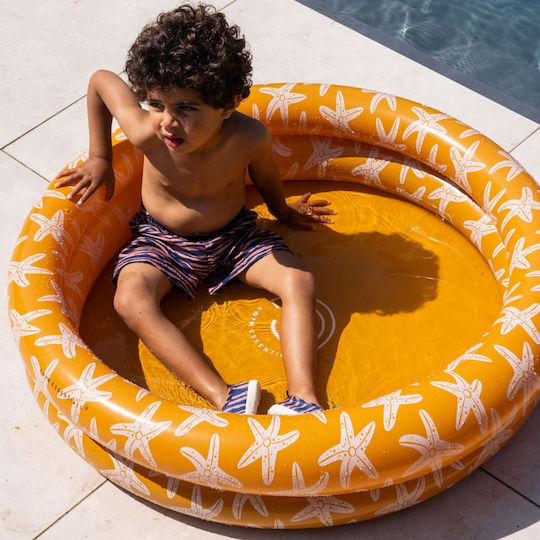 Swim Essentials Sea Stars Παιδική Στρογγυλή Πισίνα PVC 60lt Φουσκωτή