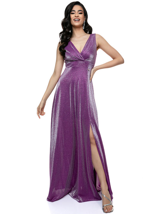 RichgirlBoudoir Summer Maxi Evening Dress Lilac