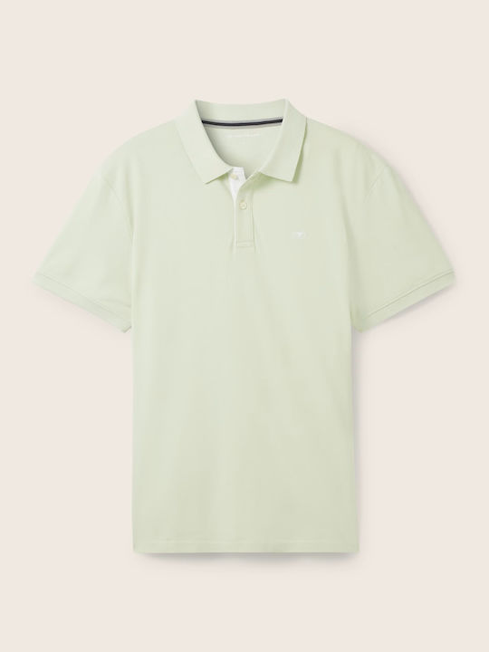 Basic Polo Αθλητική Μπλούζα Κοντομάνικη Πράσινη