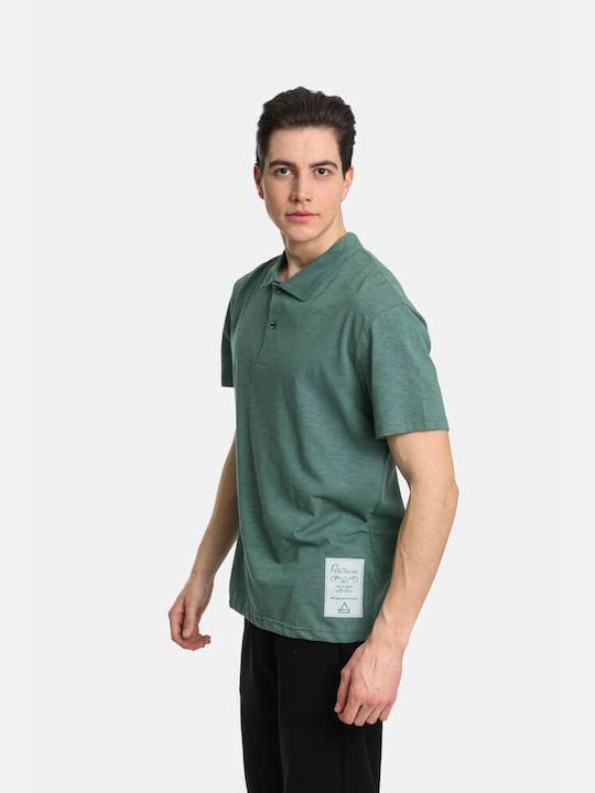 Paco & Co Men's Blouse Polo Green