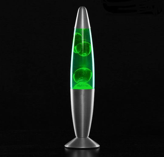 Lustră Decorativă Lampă de lavă Gri