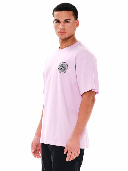 Emerson Herren T-Shirt Kurzarm Rosa