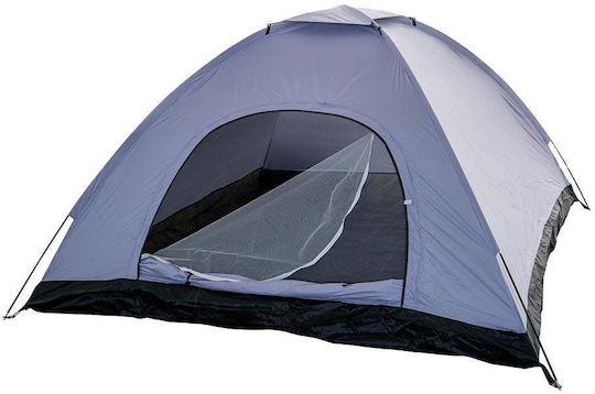 Muhler Camping Tent Igloo Blue with Double Cloth for 6 People 240x240x140cm