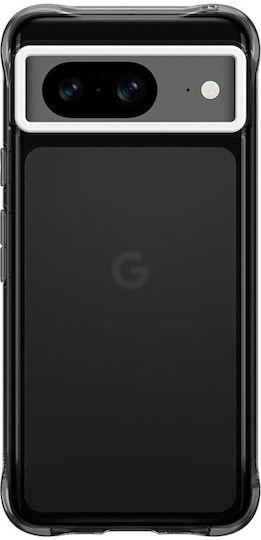 Spigen Cyrill UltraSheer Back Cover Σιλικόνης 1.8mm με Λουράκι Μαύρο (Google Pixel 8)
