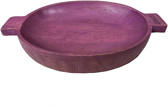 Nakaro Χειροποίητο Μπώλ Σερβιρίσματος Σειρά Vegan 28x18x4υ Εκ