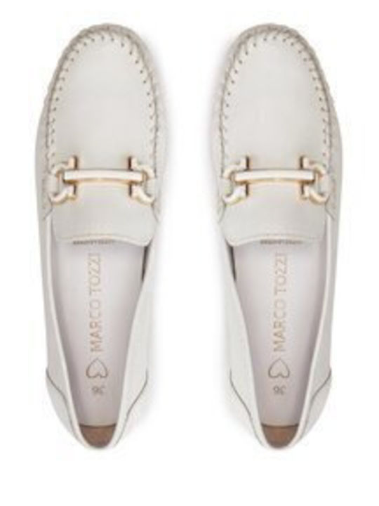 Women's Moccasins in White Color