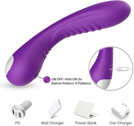 Boss Of Toys Vibrator G-Spot 18cm Violet