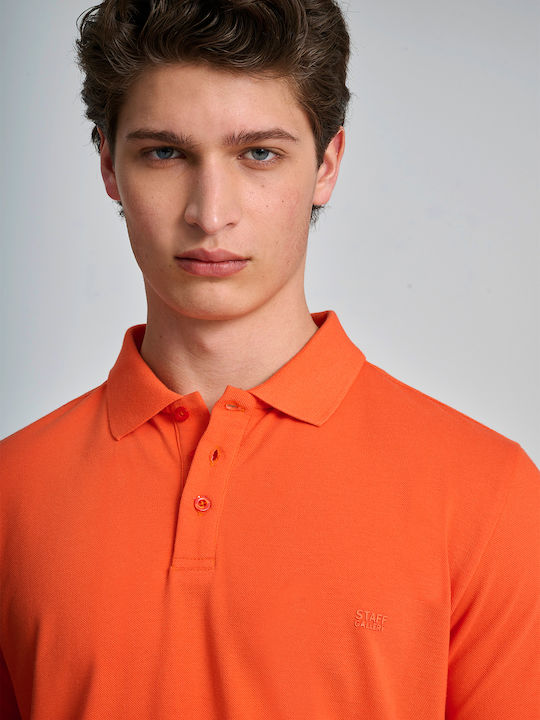 Staff Herren Shirt Polo Orange