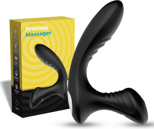 Boss Of Toys Anal Vibrator Large Black 15cm