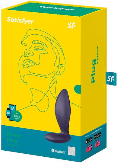 Satisfyer Anal Plug mit Vibration Schwarz