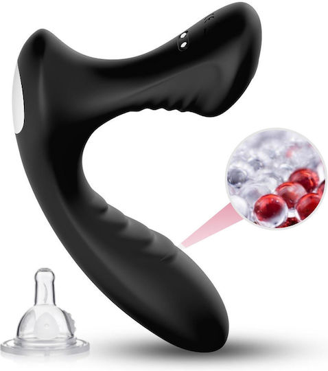 Boss Of Toys Anal Vibrator Large Black 15cm
