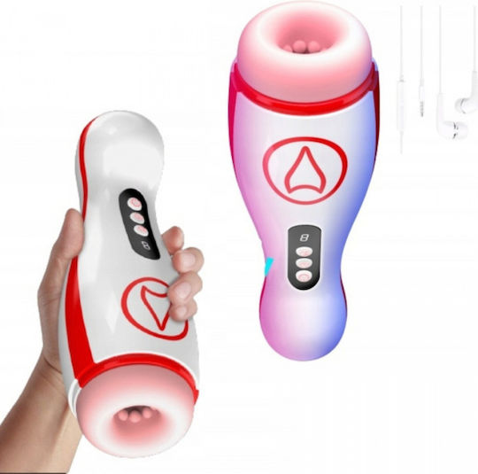 Boss Of Toys Masturbator Mouth με Δόνηση