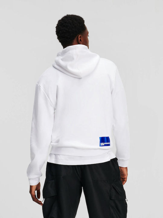 Hoodie with White Colour 241D1808 J109