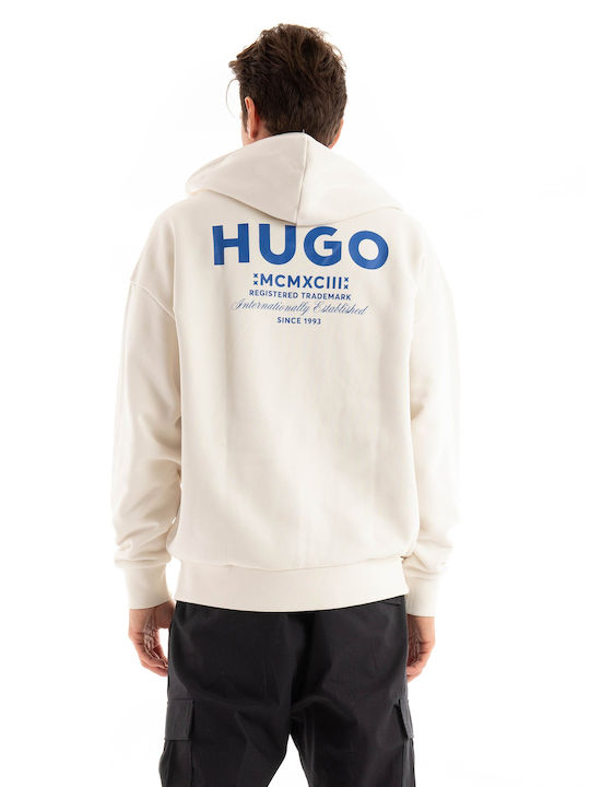 Hugo Boss Off White mit Kapuze