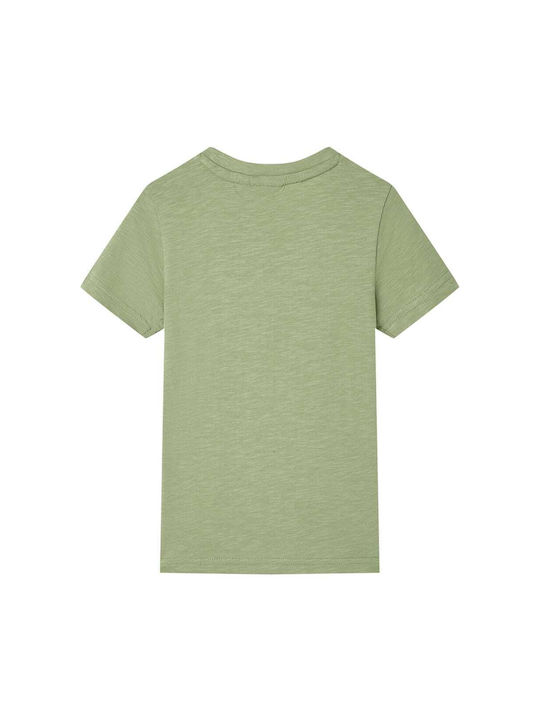 vidaXL Kids T-shirt Open Khaki